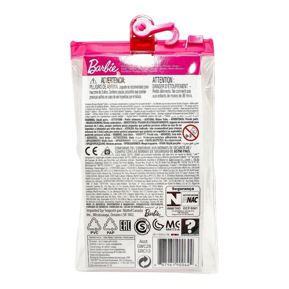 Mattel Barbie 2x Fashion Packs Summer Outfits Accessories Polka Dot Ruffles - Picture 5 of 5